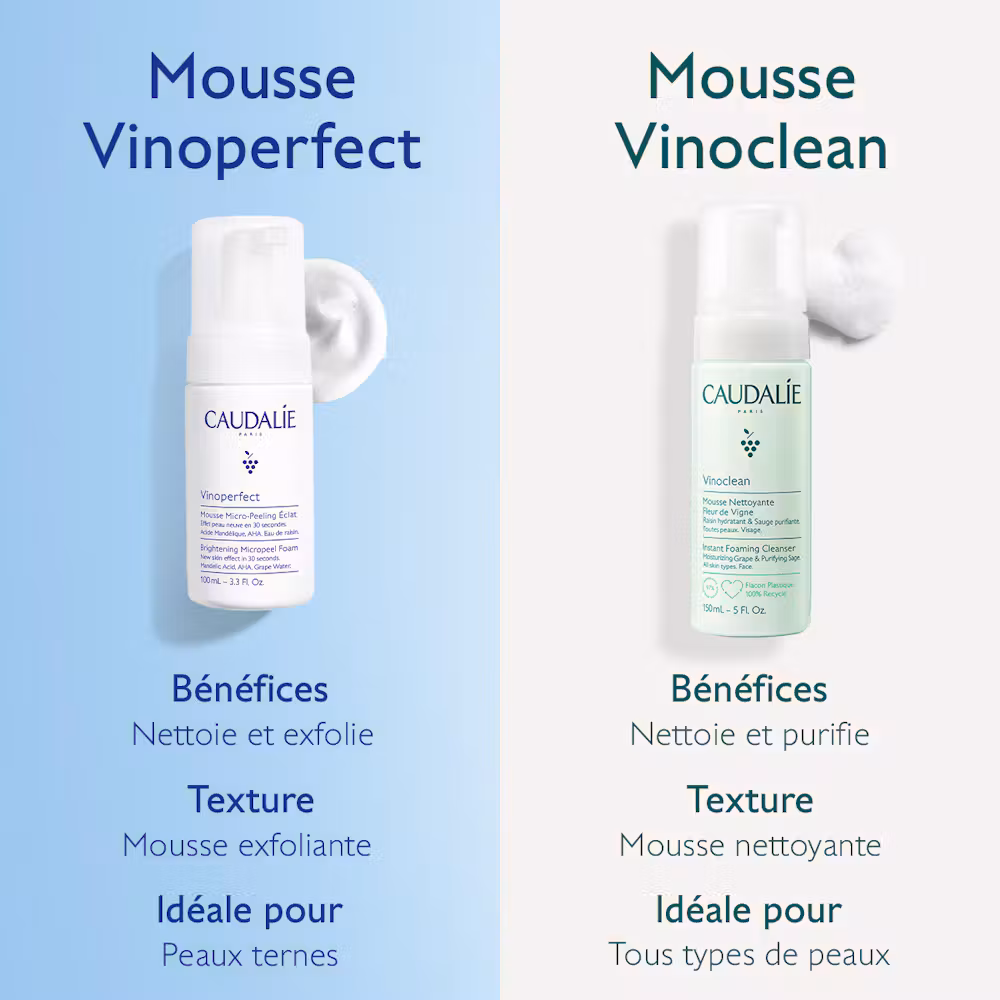 Mousse Micro-Peeling Éclat à l'Acide Mandélique (AHA) - 100ml