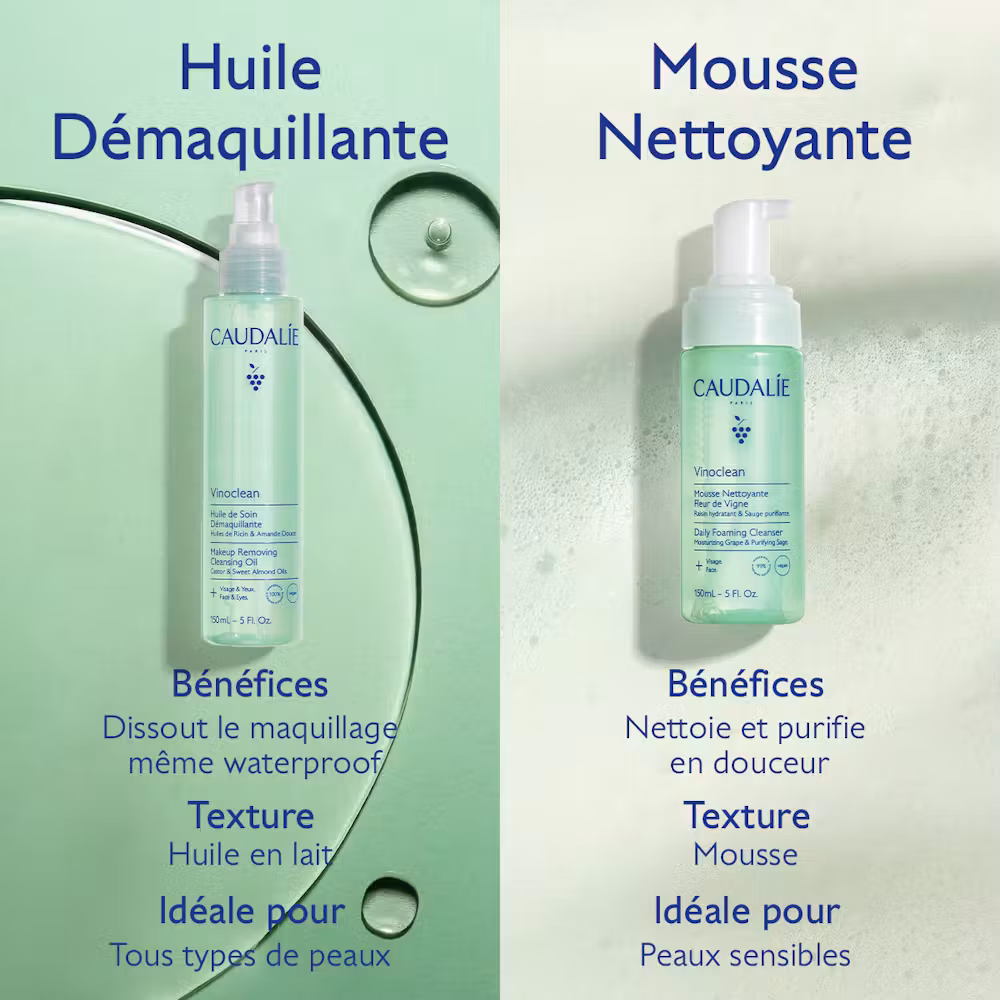 Mousse Nettoyante Visage Fleur de Vigne