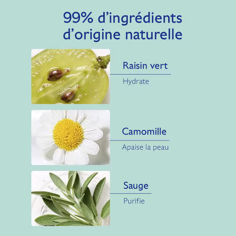 Mousse Nettoyante Visage Fleur de Vigne