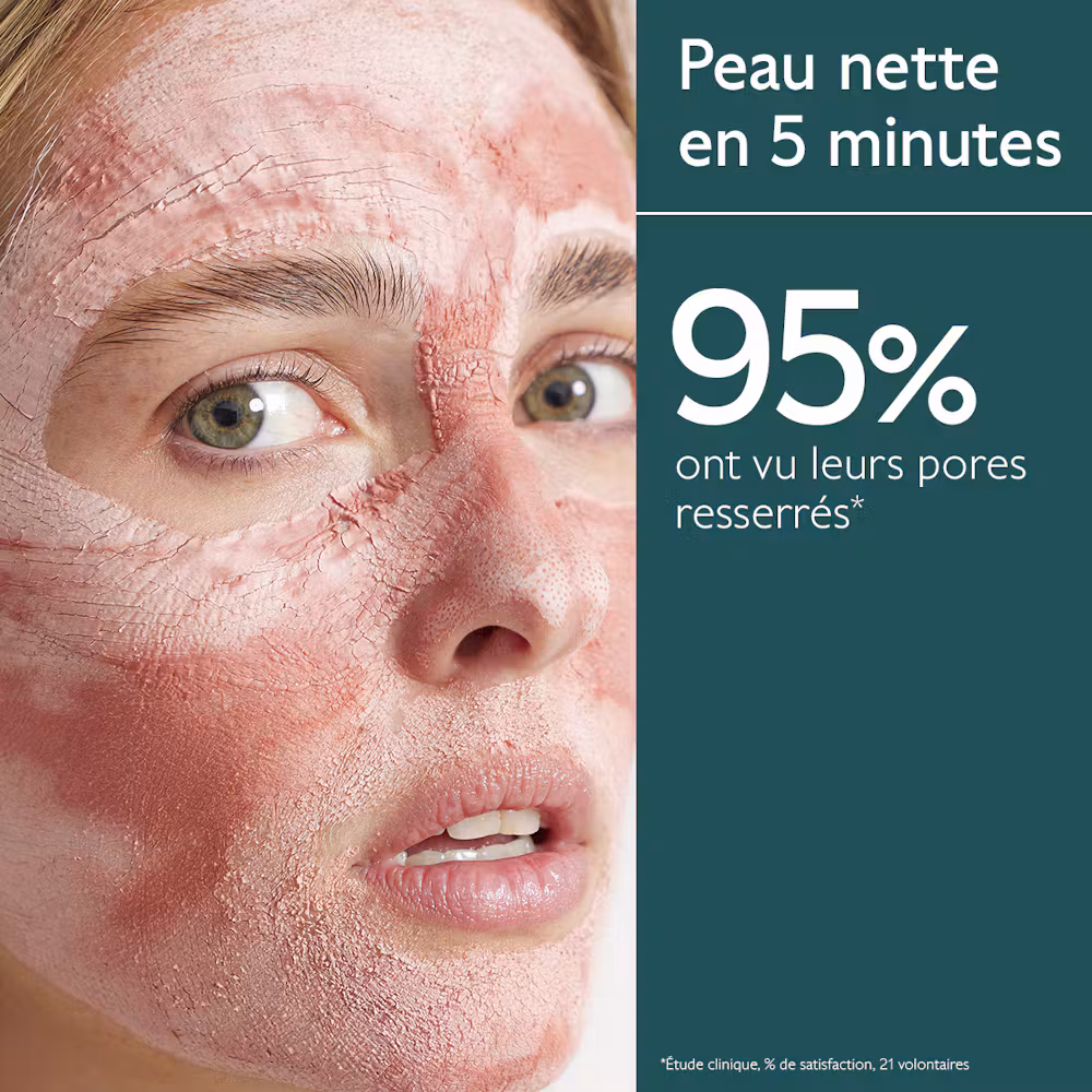 Masque Instant Détox à l'Argile Rose - 35ml
