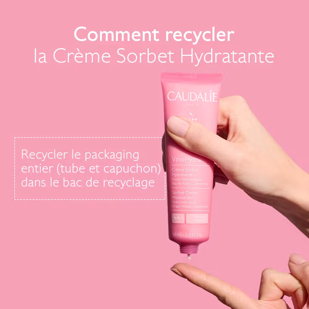 Crème Sorbet Hydratante à l'Acide Hyaluronique & Camomille
