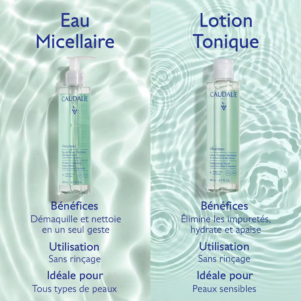 Eau de Raisin Micellaire Démaquillante
